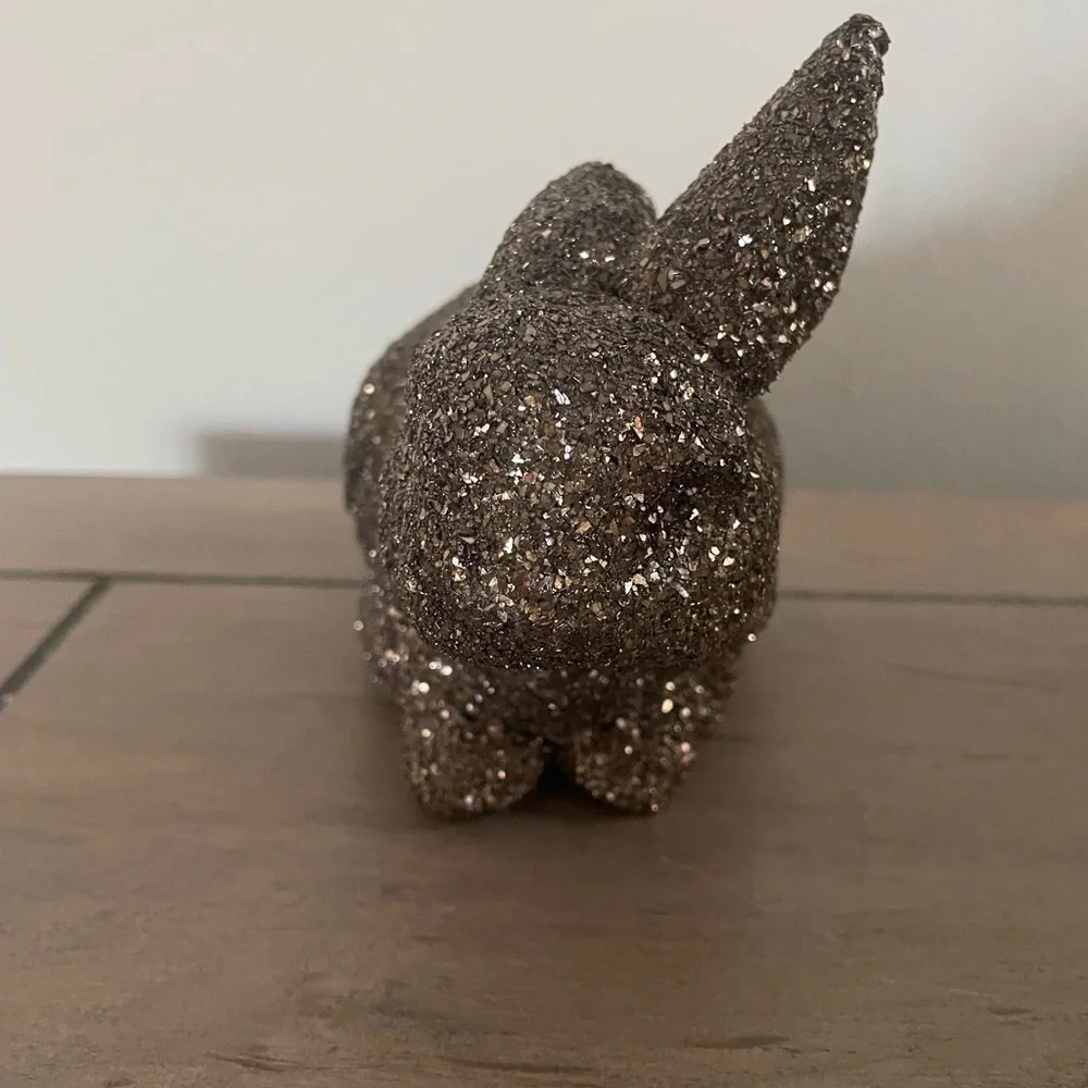 Pottery Barn Glitter Rabbit